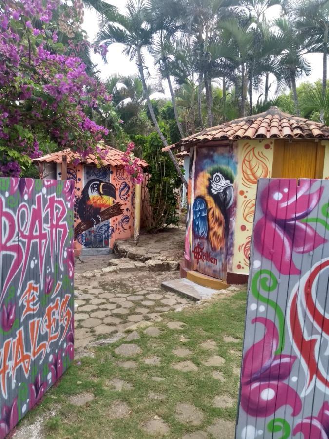 Aldeia Das Flores - Hostel E Camping Jacumã Buitenkant foto